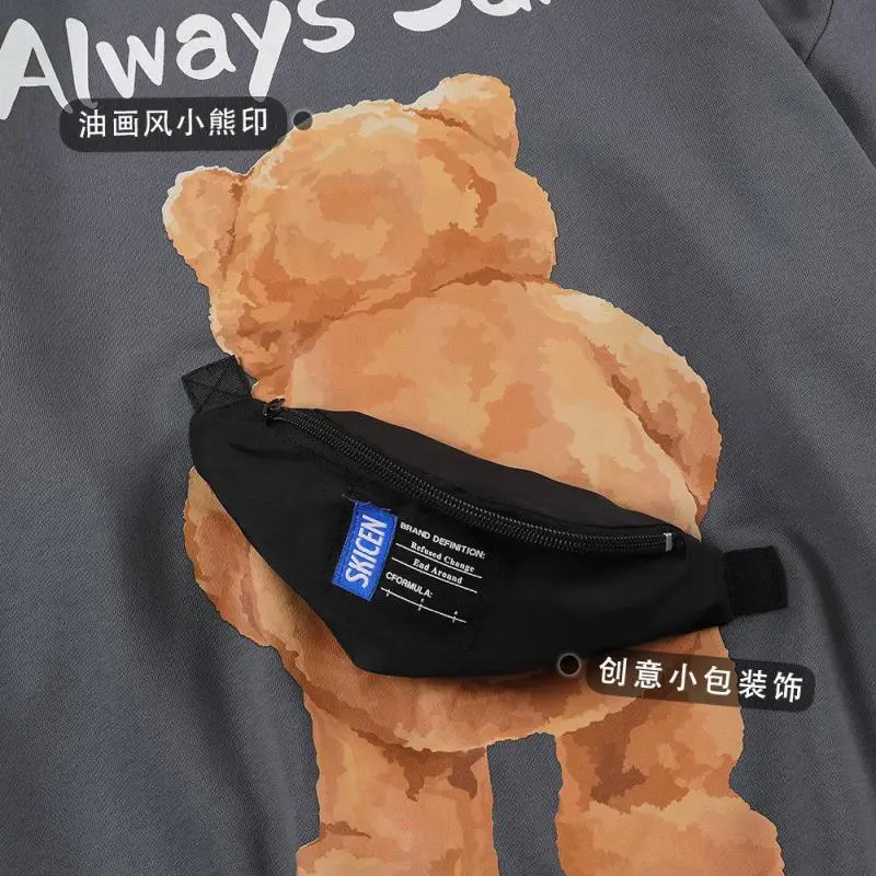 Мужской модный брендовый креативный нишевый рюкзак Осень-зима 2021 свободный