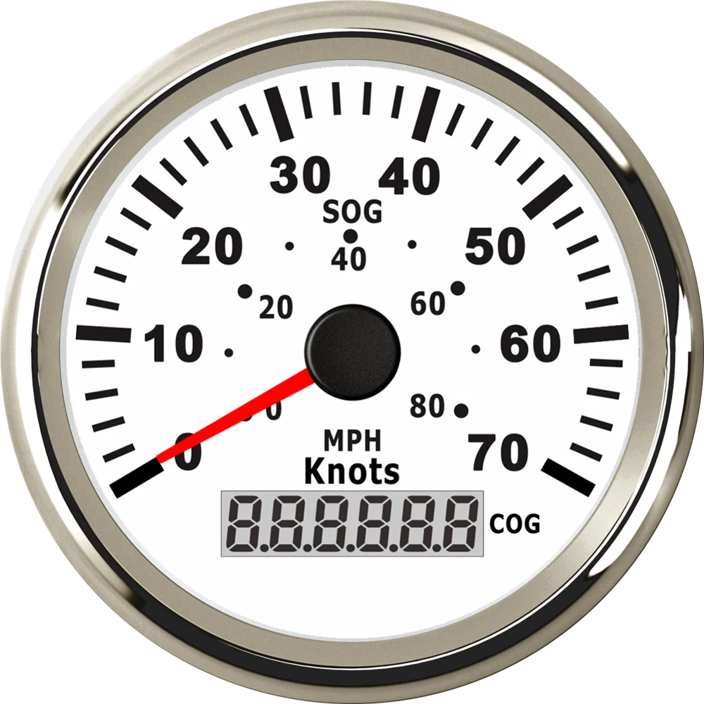 Спидометры GPS 0 70Knots 85 мм высококачественные спидометры для настройки скорости 80
