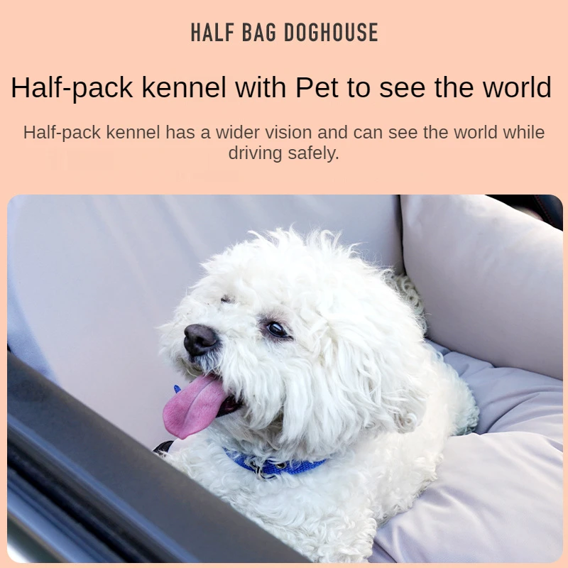 Online Set Pelindung Sarung Tempat Duduk Mobil Anjing Kucing Nyaman Tas Pembawa Hewan Peliharaan Tas Perjalanan Mode Tas Bahu Tas Tote Pelindung Kursi Untuk Anjing