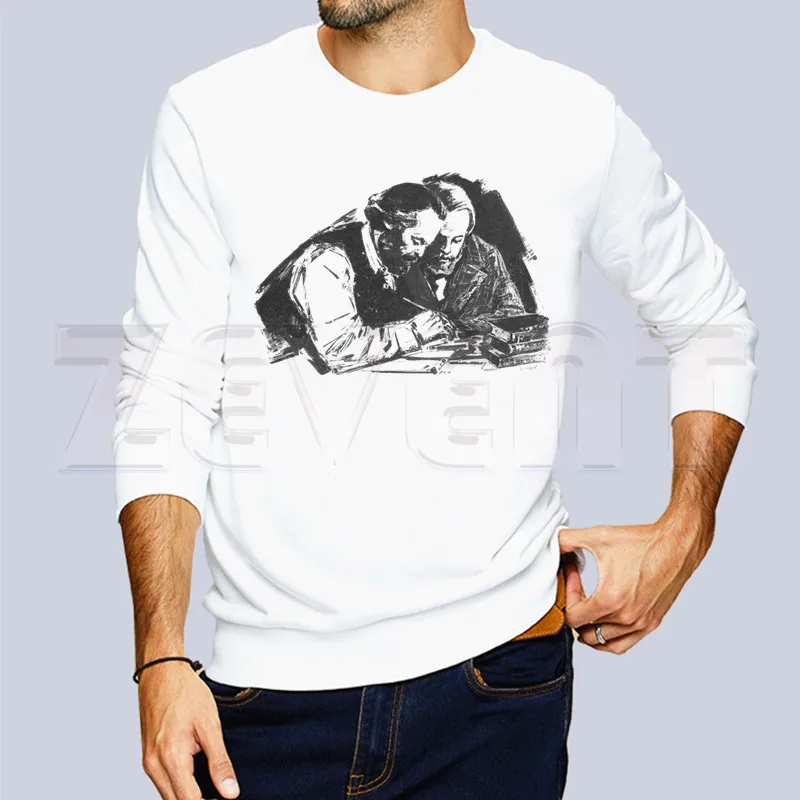 MARXISM коммунизма CCCP Карл Маркс хип хоп Музыка модный дизайн толстовки с длинными