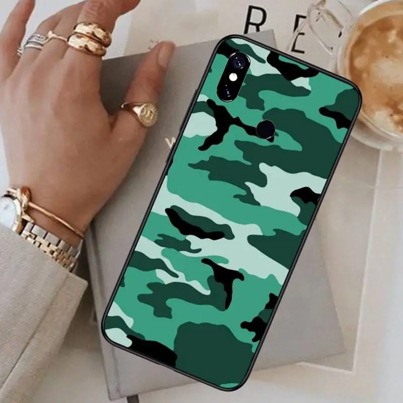 

Camouflage Pattern Camo military Army Phone Case For Xiaomi Redmi 7 8 9t a3Pro 9se k20 mi8 max3 lite 9 note 9s 10 pro