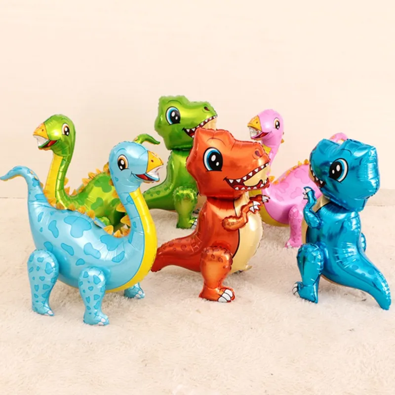 1 шт. фольгированные воздушные шары в виде динозавра Юрского периода | Дом и сад