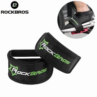 rockbros bicycle pedal straps cycling pedal tape fixed gear anti slip pedal belt bicycle foot strap belt bike accessories