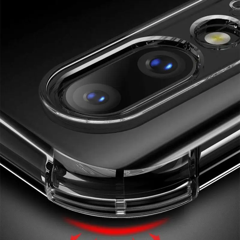 Для Xiao mi Red mi Note 8 Pro Чехол Силиконовый противоударный Красный mi 7 6 Note 7 6 5 Pro прозрачный защитный чехол для Xio mi 9t K20