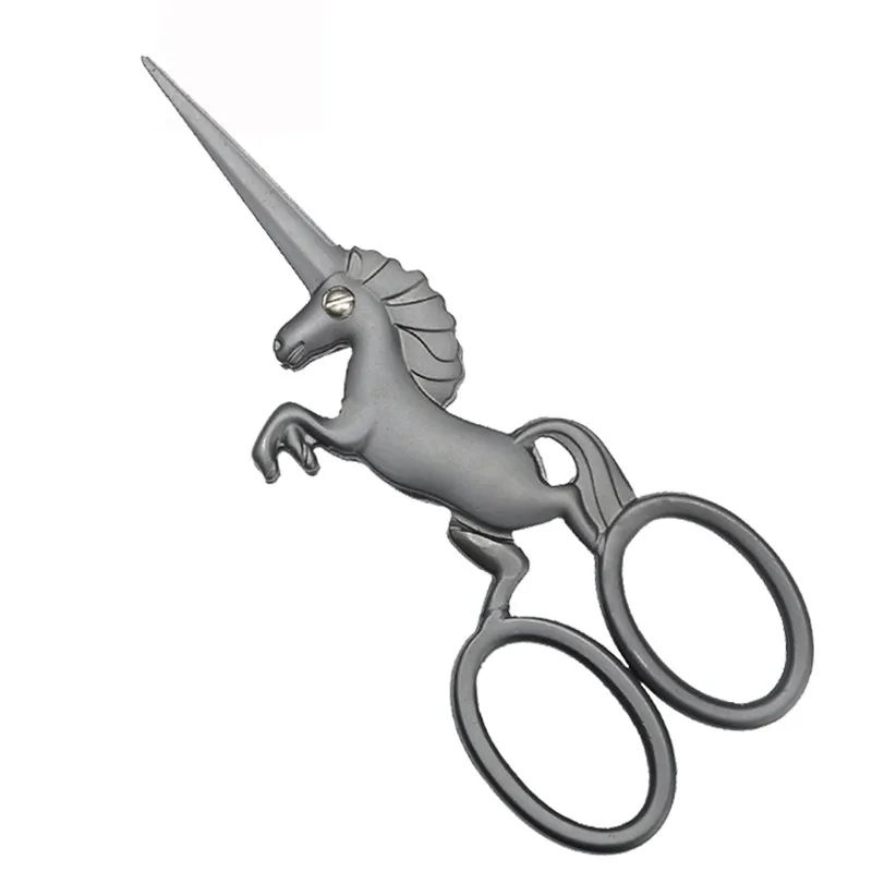 Sewing Classic Embroidery Stainless Scissor Horse Modeling Fabric Diy Craft Art Cross Handicraft Tailor Vintage Stitch Retro Cut