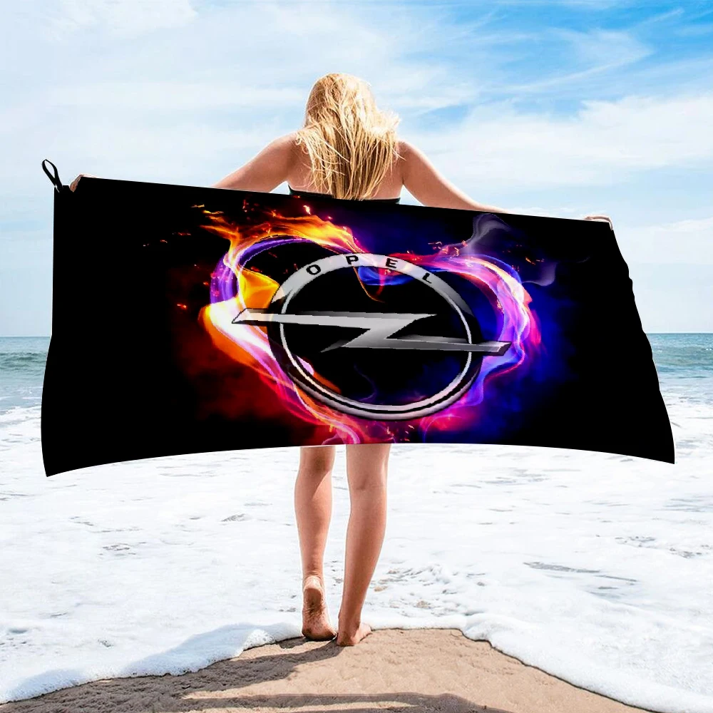 Банное полотенце из микрофибры Opel Astra пляжное с шелковым принтом длинная юбка