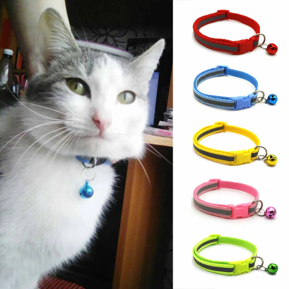 Ошейник для домашних любимцев Светоотражающий ошейник животных колокол