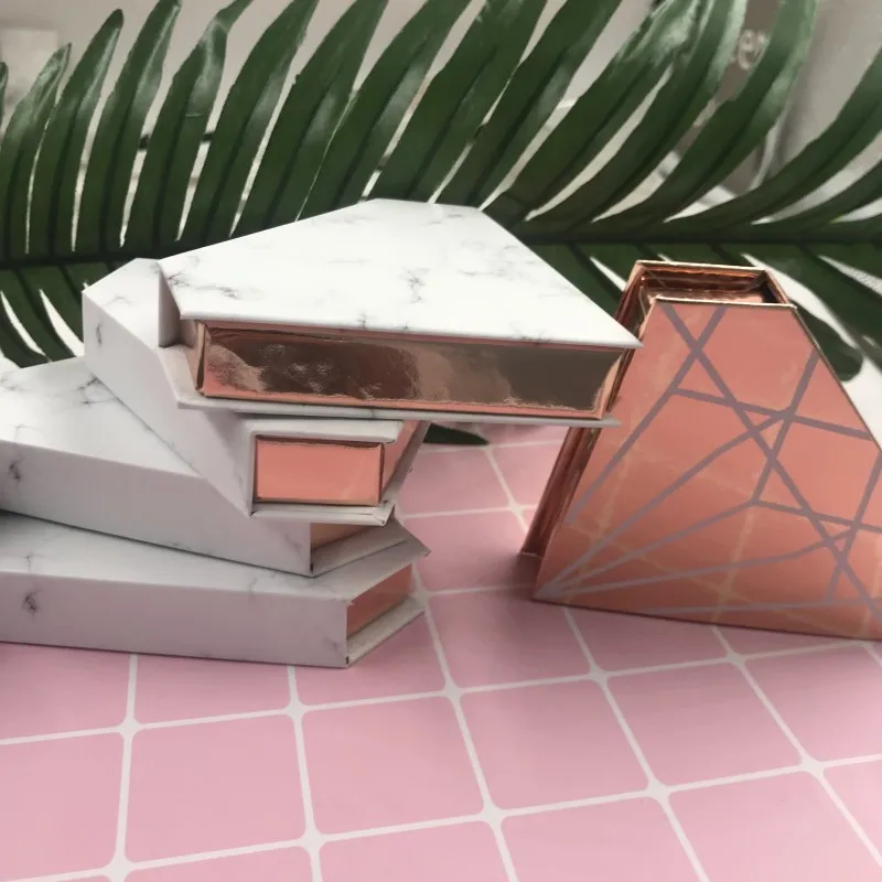 Алмазная упаковка для ресниц 10 шт./лот твердая Магнитная коробка поставщик