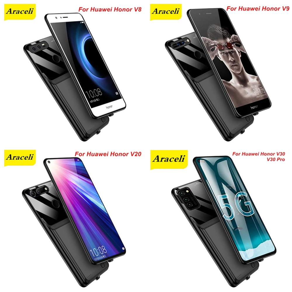 quling 10000mah for huawei honor 20 20s 20 lite v8 v9 v20 v30 pro 30 30s 9x pro x10 battery case battery charger bank power case free global shipping