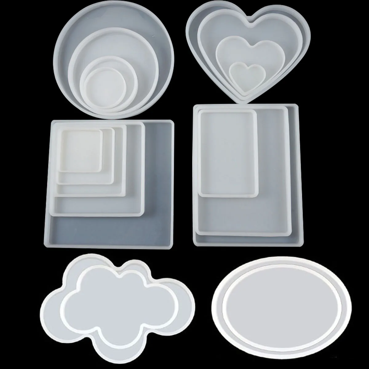 Геометрические формы для подставки из смолы квадратные прямоугольные в форме