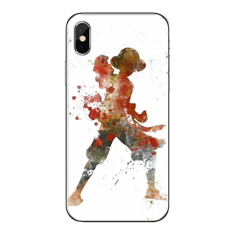 Для Xiao mi 6 A1 Max x 2 5X 6X Red Note 5 5A 4X 4A A4 4 3 Plus Pro Japan one piece Monkey D Luffy силиконовые чехлы |