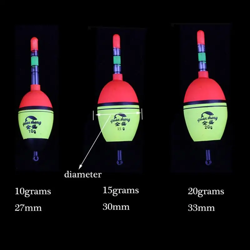 Светящийся рыболовный поплавок EVA ночное освещение Рыболовные Поплавки