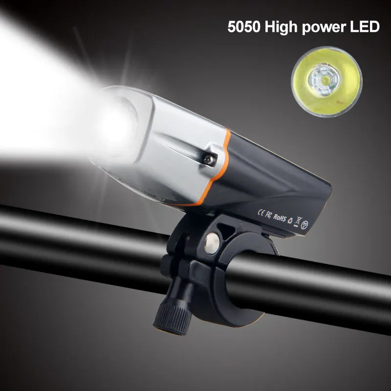 

Front USB Rechargeable Bike Headlight Intelligent Induction T6 LED Bicycle Lamp 5 Modes Cyclingt Light