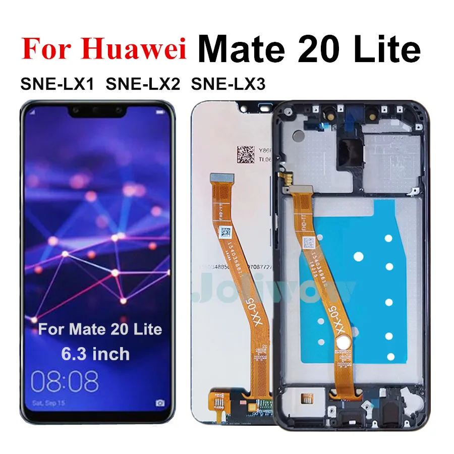 Дисплей 6 3 дюйма для Huawei Mate 20 Lite сенсорный экран дисплей Maimang 7 ЖК Φ lex1 LX2|Экраны