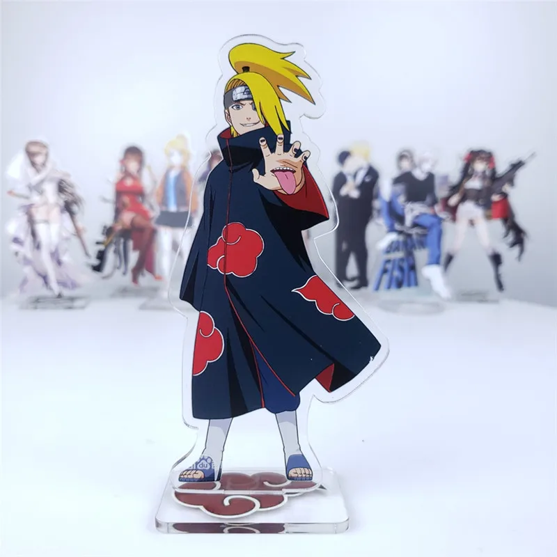 Наруто Акацуки фигурка аниме Pain Konan Zetsu Itachi Kisame Sasori Deidara акриловая кукла 15 см в подарок 3 шт. скидка 25
