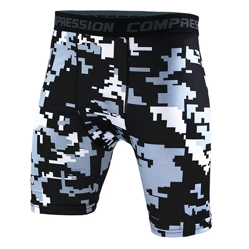 

Gym Short Leggings Men Fitness Compression Shorts Mens Running Quick Dry Shorts Jogging Bodybuilding Tight