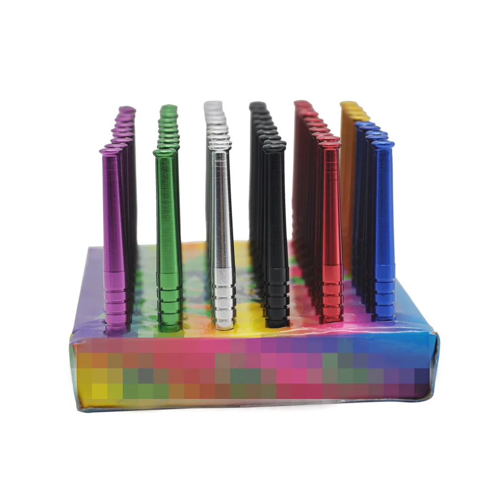 Металлическая бейсбольная труба длина сопла 78 мм портативная металлическая для