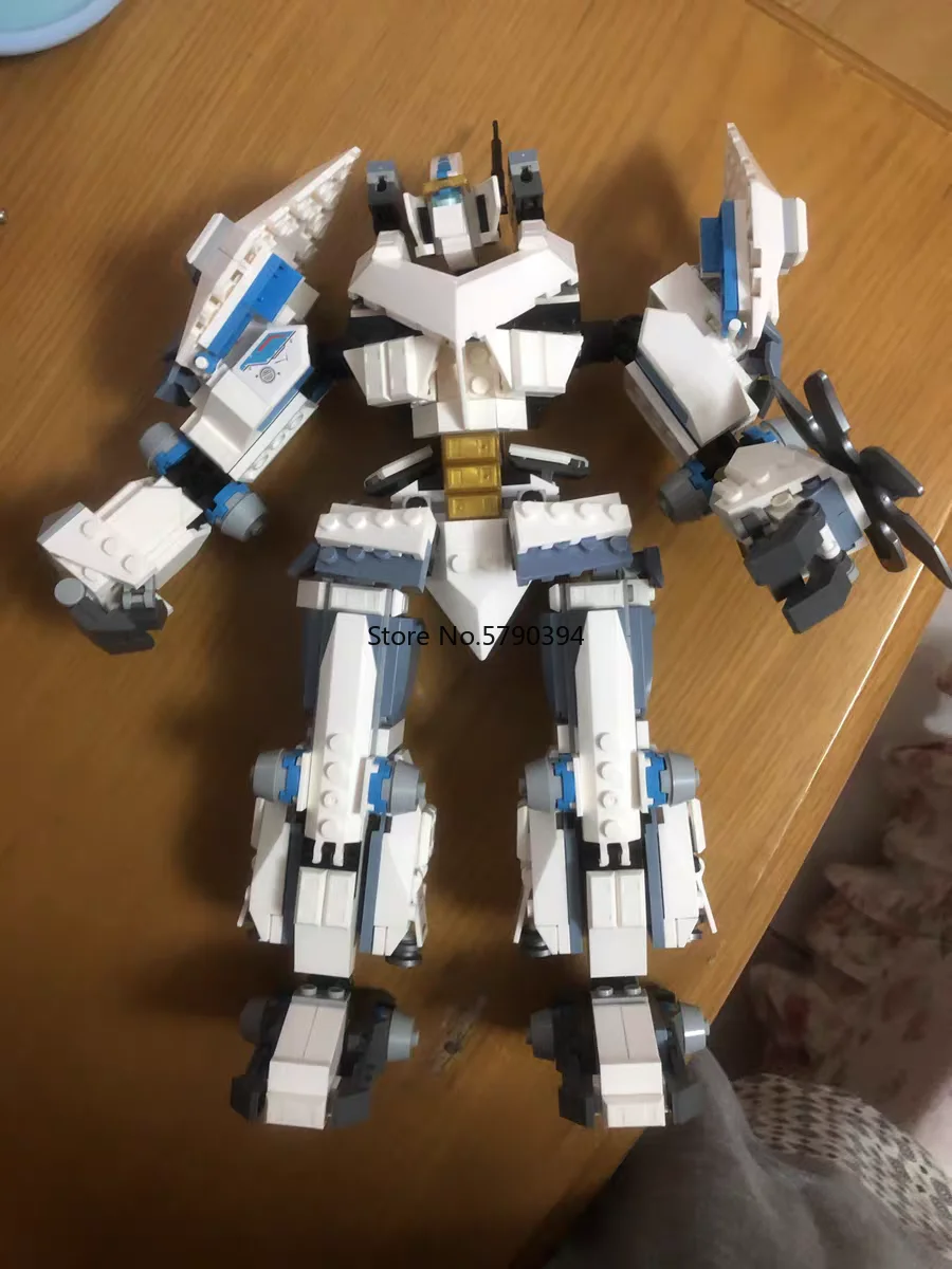 

2020 New Ninjagos-movie city Legacy Zane Titan Mech Battle Model set Building Blocks 7188 robbot Toy Bricks Birthday Gift