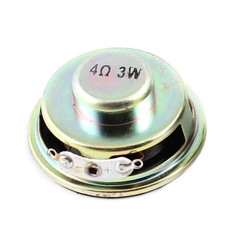 4 ohms 3 W metal round net speaker 2 pcs | Электроника
