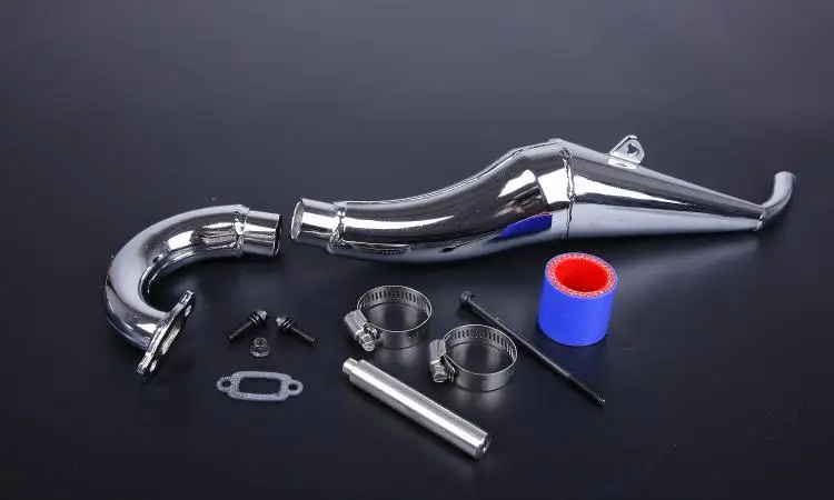 Боковая разрядная труба для HPI Rovan/Rofun Baja4WD Запчасти радиоуправляемых