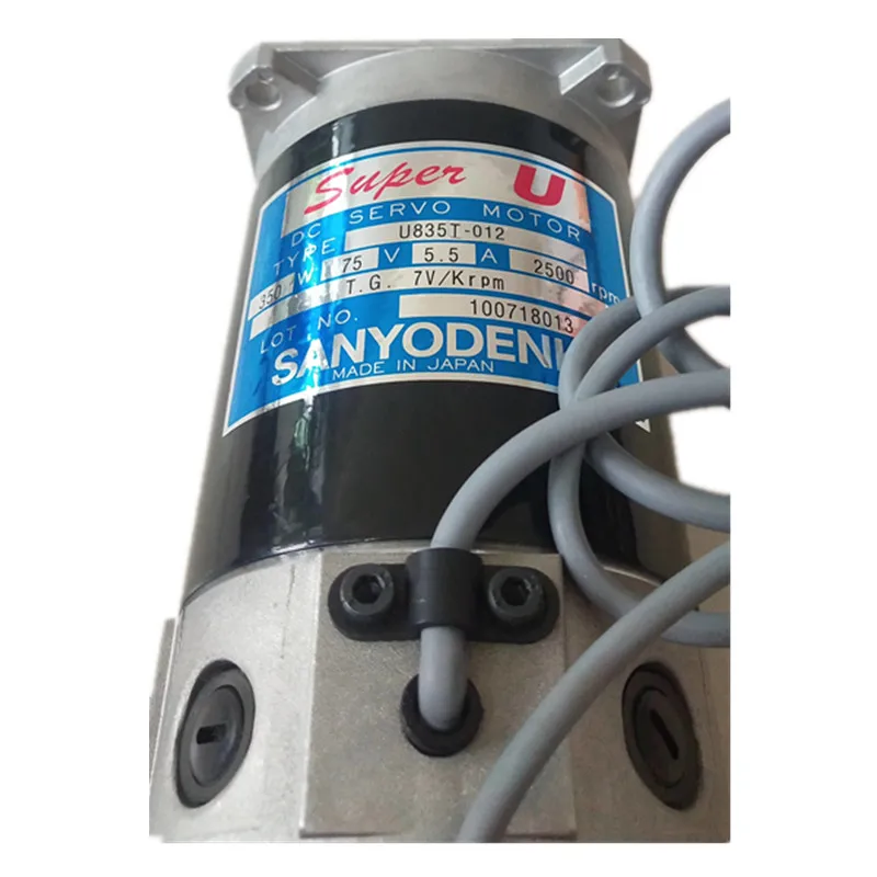 

DC servo motor SANYODENKI large CNC electric spark U835T-012 DC servo motor
