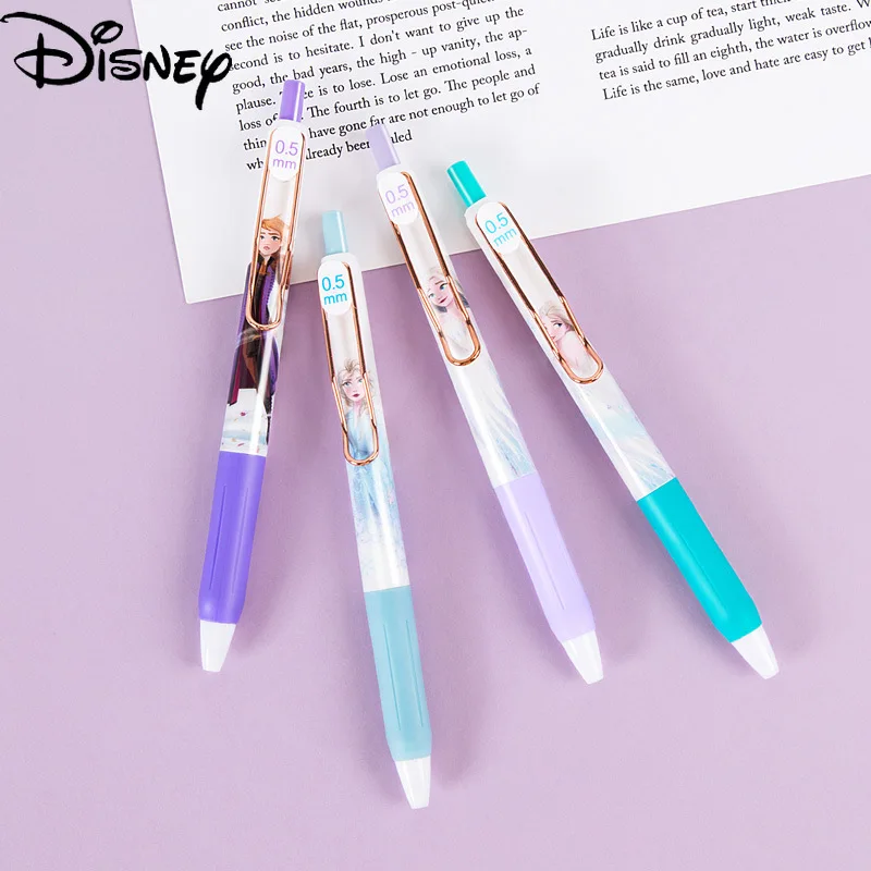 

Disney Frozen Gel Pen Cute Student Black Water Pen Calligraphy Pen Office Supplies Student Stationery Sign Pen Needle Point Pen