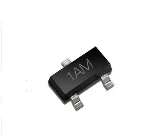 

100 шт., транзисторы MMBT3904 1AM SOT-23 2N3904 SMD 40 В 200 мА NPN