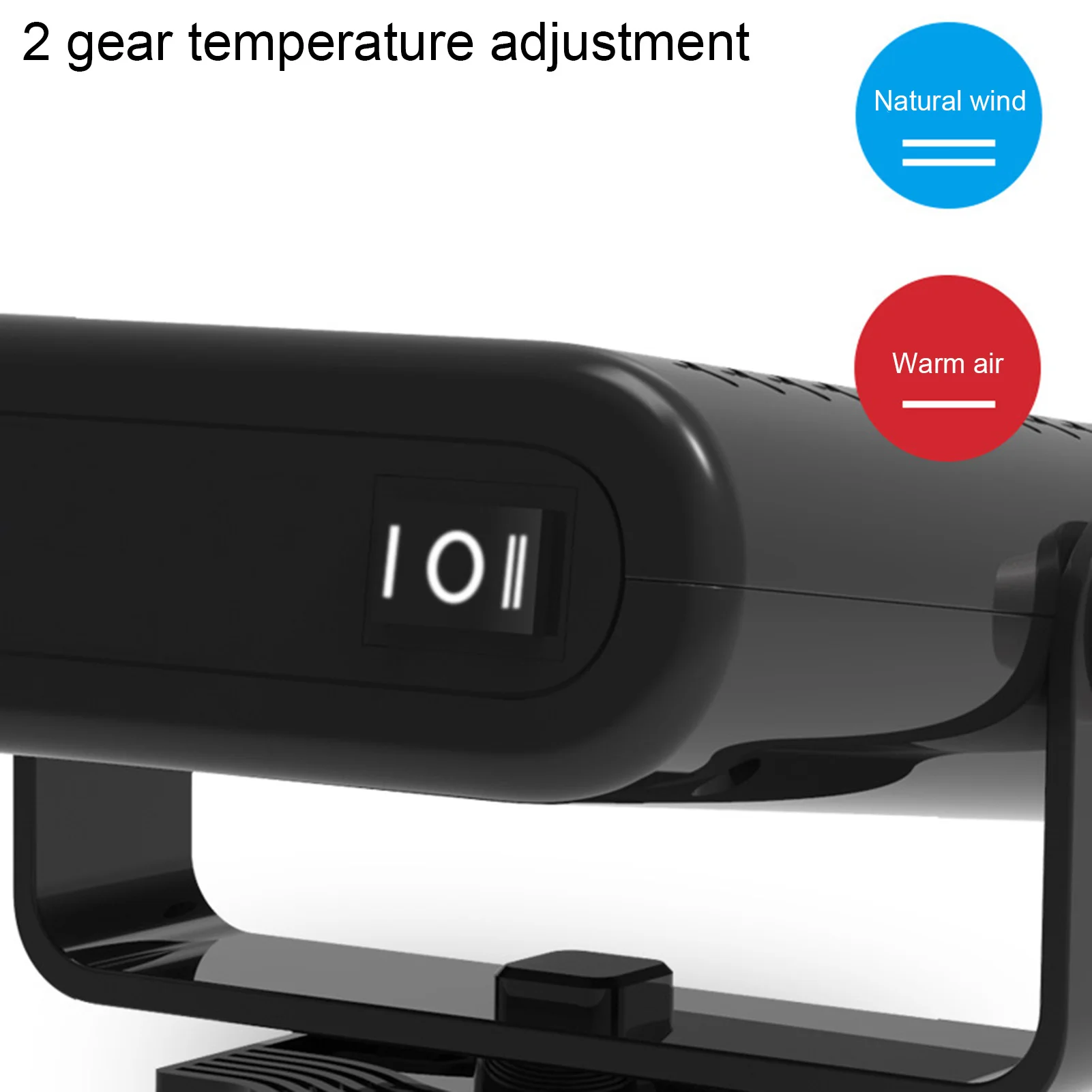 2 в 1 зимний автомобильный обогреватель летний вентилятор Универсальный 12 В 24