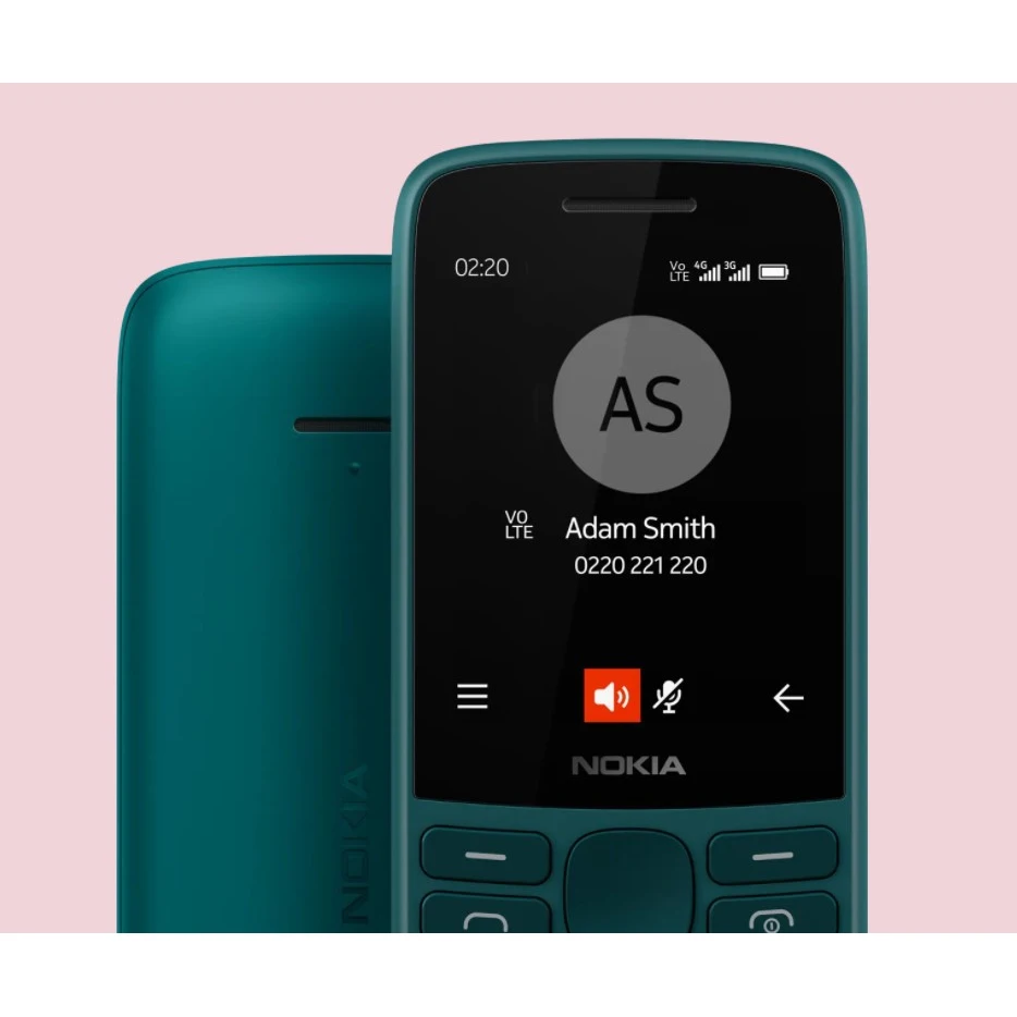 Сотовый Телефон Nokia 215 4G (TA-1272) Dual Sim Black | AliExpress