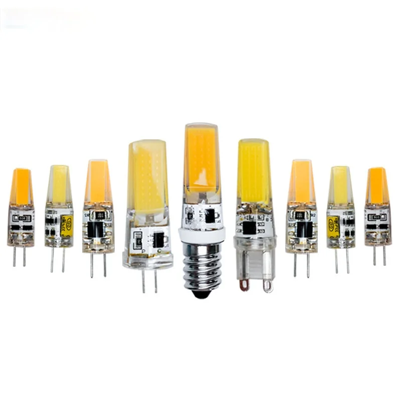 

LED G4 G9 E14 Lamp Bulb AC/DC Dimming 12V 220V 3W 6W 9W COB SMD LED Lighting Lights replace Halogen Spotlight Chandelier