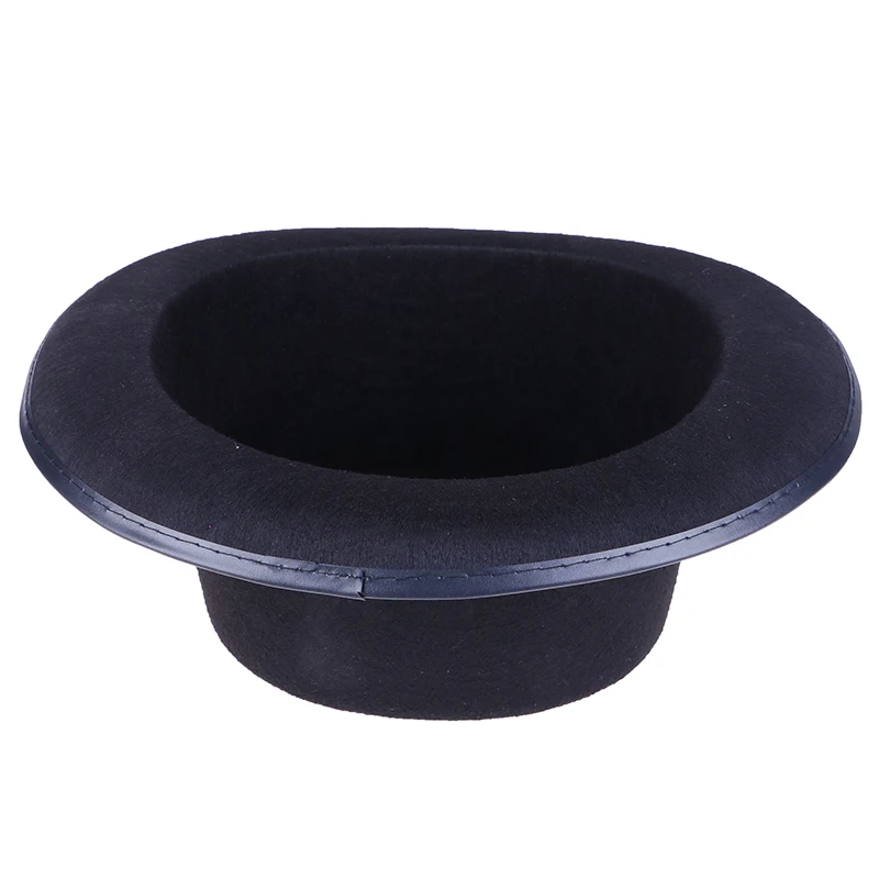 Черная цилиндр мага костюм - роскошный фрак головной убор для режиссеров театральных пьес и мюзиклов.