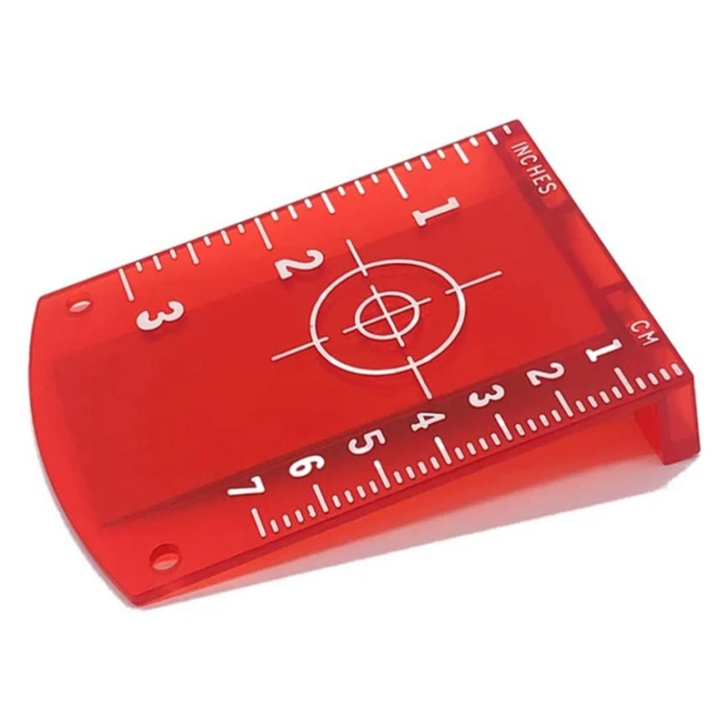 

4 Pcs Holographic-Targets, Magnetic Floor Holographic-Targets Card Plate for Beam Holographic-Level Red & Green