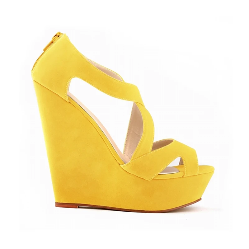 Модные женские туфли лодочки LOSLANDIFEN бархатные на платформе с открытым носком и