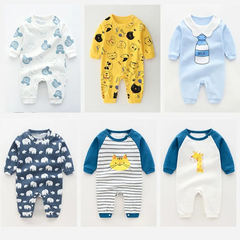 Комбинезон детский для мальчиков и девочек с длинным рукавом | Детская одежда