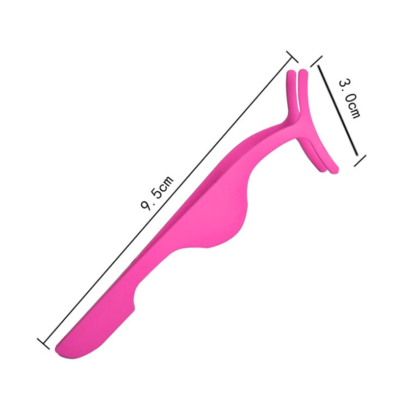 

1PC False Eyelash Applicator Makeup Tool Clip For Fake Eyelash Tweezers Seller Auxiliary Clamp Makeup Forceps Tools TSLM1