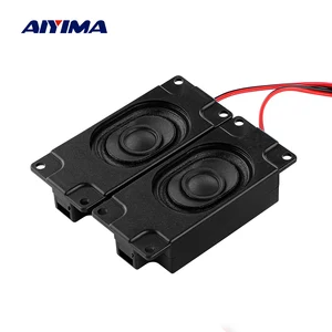 aiyima 2pcs audio portable speakers 3070 box speaker 8 ohm 5w diy mini tv computer speakers free global shipping
