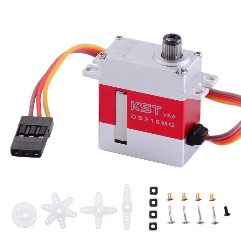 

KST DS215MG V3.0 DC4.8-8.4V 3,7 кг 380-450 класс вертолет Swash Plate металлическая шестерня рулевого механизма