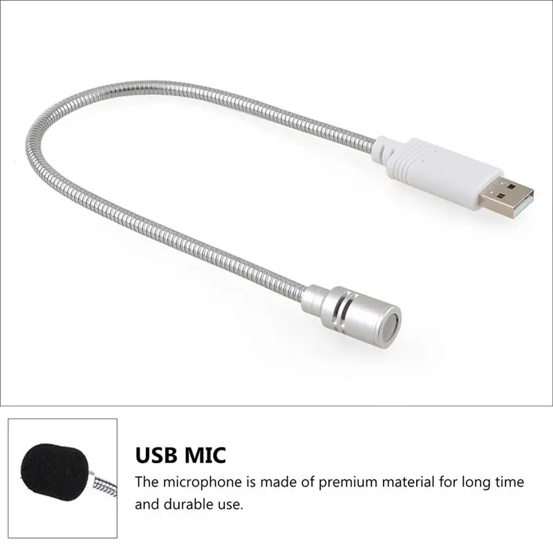 

1Pc Chatting Meeting Microphone Home Laptop Microphone Desktop Microphone