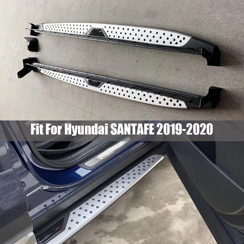 

Новое поступление 2019, боковые ступенчатые подножки для Hyundai Santa Fe Sport, боковые подножки, качественный товар от производителя