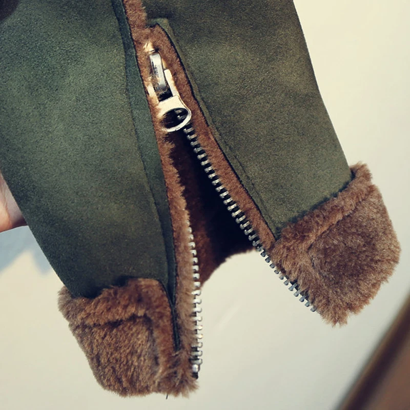 

Automotive Short Fur Jackets For Women Winter Style Thick Warm Fashion Women Brand Clothing Women Military Coats With Fur C1691