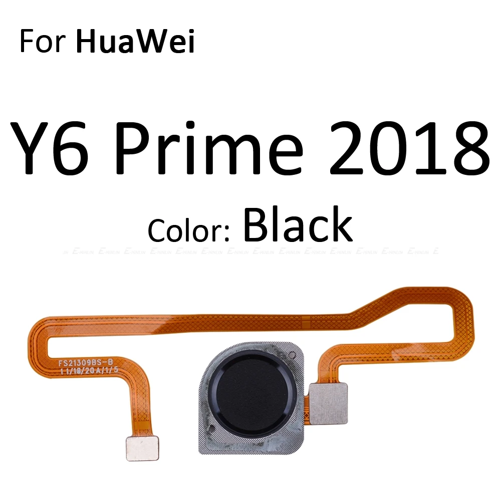 Сенсорный ID сканер отпечатков пальцев разъем гибкий кабель для HuaWei Y9 Y7 Y6 Prime Pro 2019