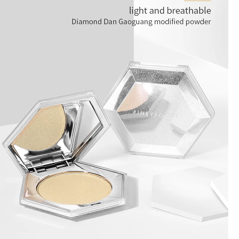 3 цвета хайлайтер бронзаторы для лица палитра макияж светящийся блеск контурного