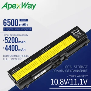 apexway new laptop battery for lenovo thinkpad t410 t410i t420i t510 t520 l512 42t4751 w510 4389 w520 edge 14 15 sl410 51j0499 free global shipping