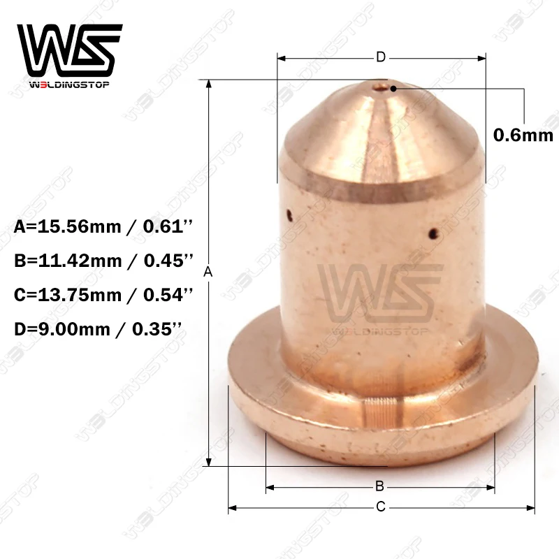 196926 наконечник 12Amp для плазменной резки резак сопло Миллер спектр 125C ICE 12C фонарь