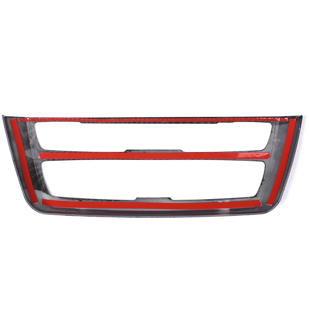 

Carbon Fiber ABS Chrome Center Console Decorative Frame Trim For BMW 3 Series F34 2013-2017 Car Accessories