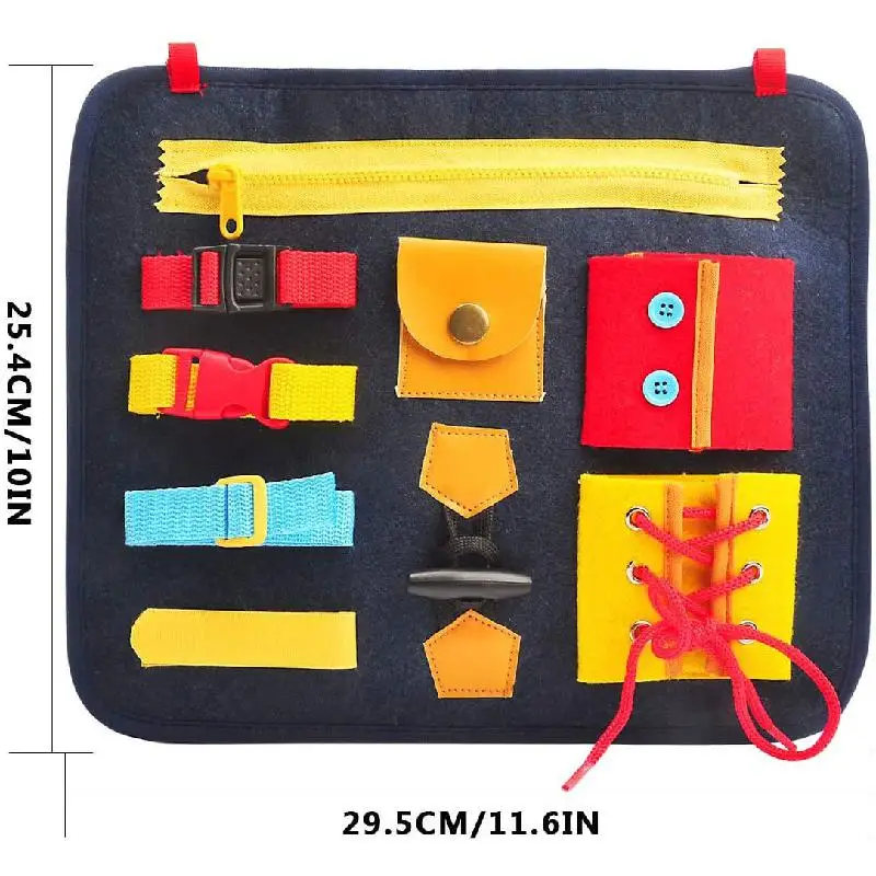 

Clothing learning board for infants and toddlers cloth books toys educational children satchel kindergarten teaching aids