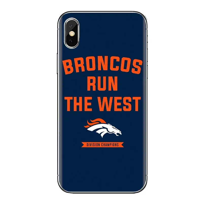 Силиконовый чехол Denver Bronco для американского футбола Xiao mi 4 5 5s 6 A1 A2 5X6X8 9 Lite SE Pro Max Mix 2