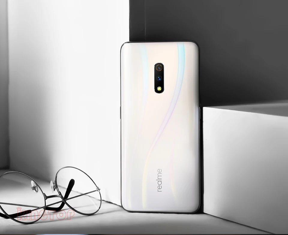 Мобильный телефон Realme X 4G/6G 64/128G 6,5" экран Android 9 Восьмиядерный 16MP+ 48MP+ 5MP камера отпечаток пальца 3765mAh мобильный телефон