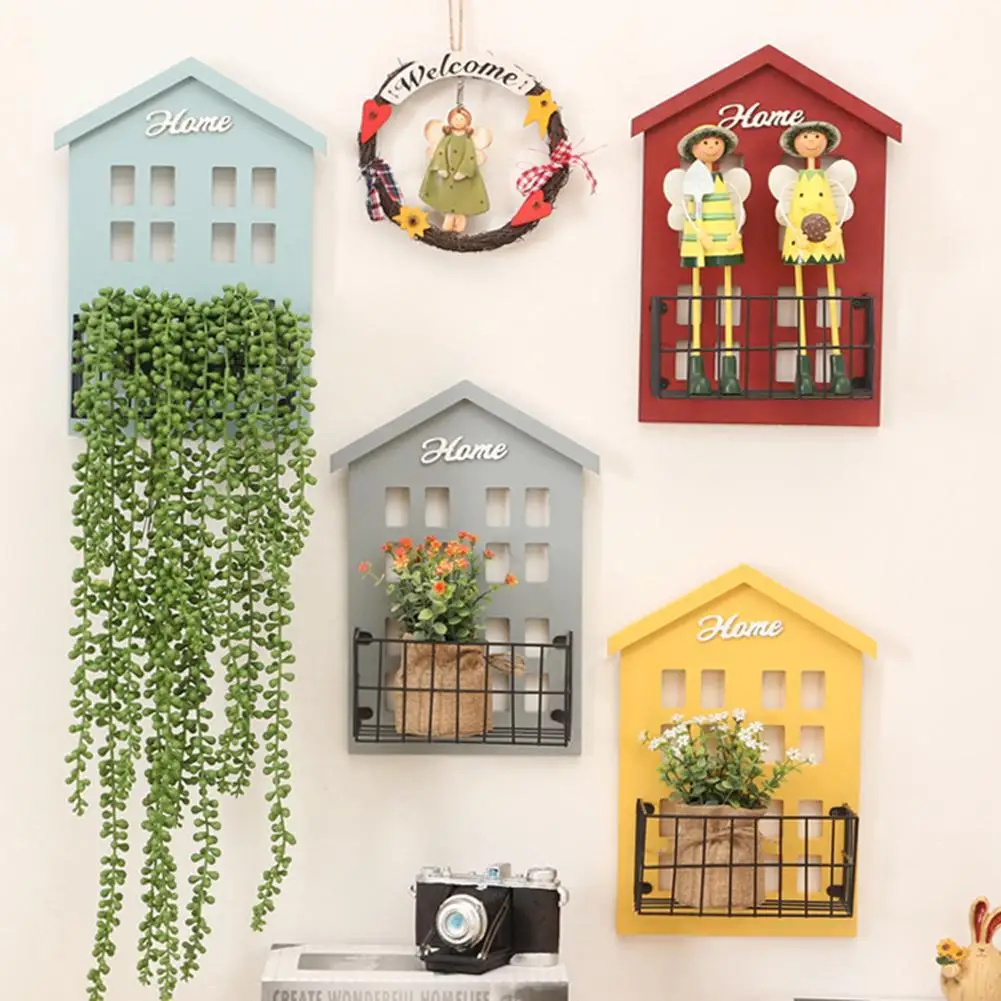 Настенная полка для хранения в деревянном доме настенный держатель-органайзер