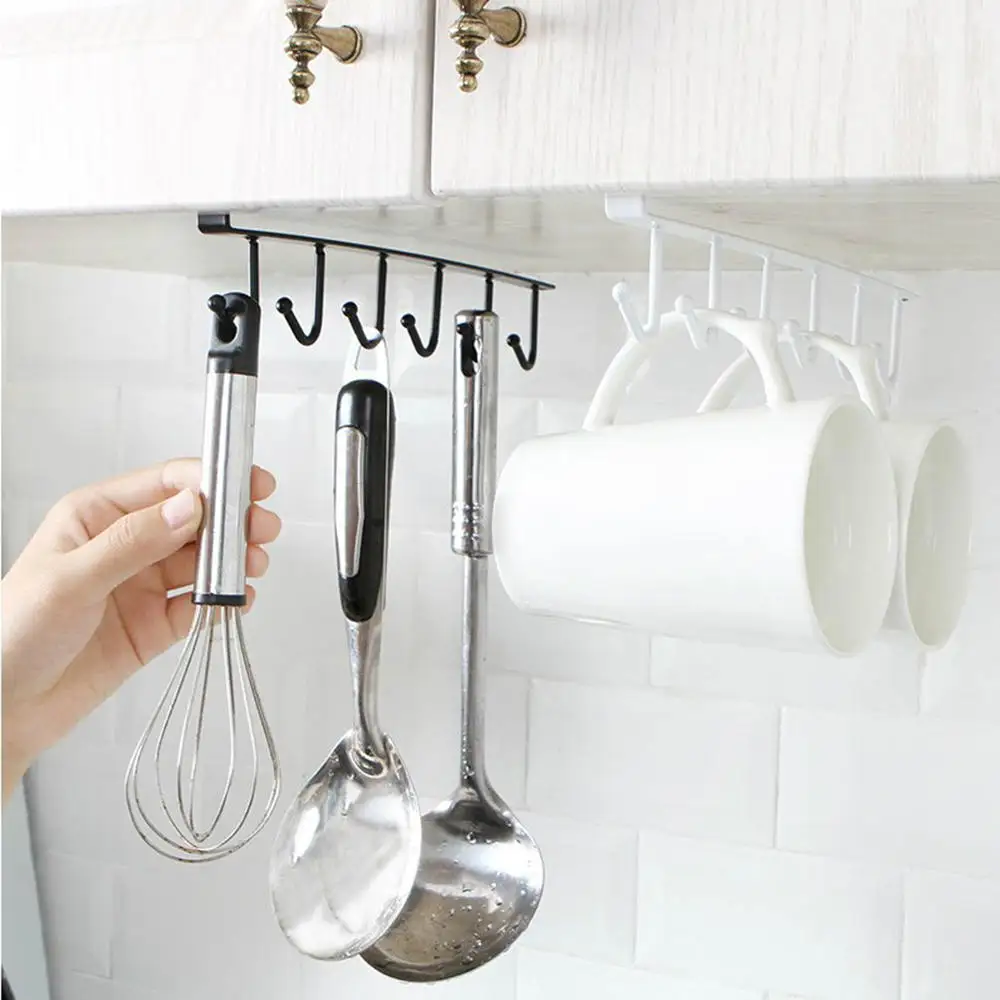 Крюк чашки держатель факсированная гардероб с крючком фирмы повесить Кухня под